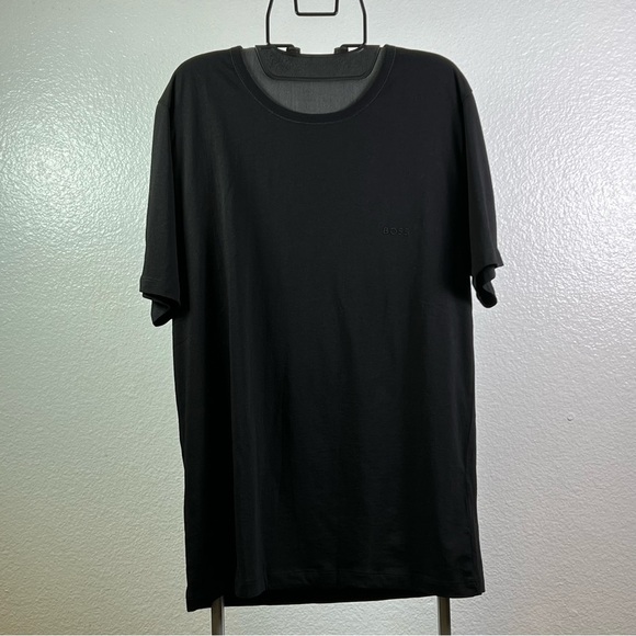 BOSS Men's Small Logo Cotton Crewneck T-Shirt Size XXL - Picture 1 of 12